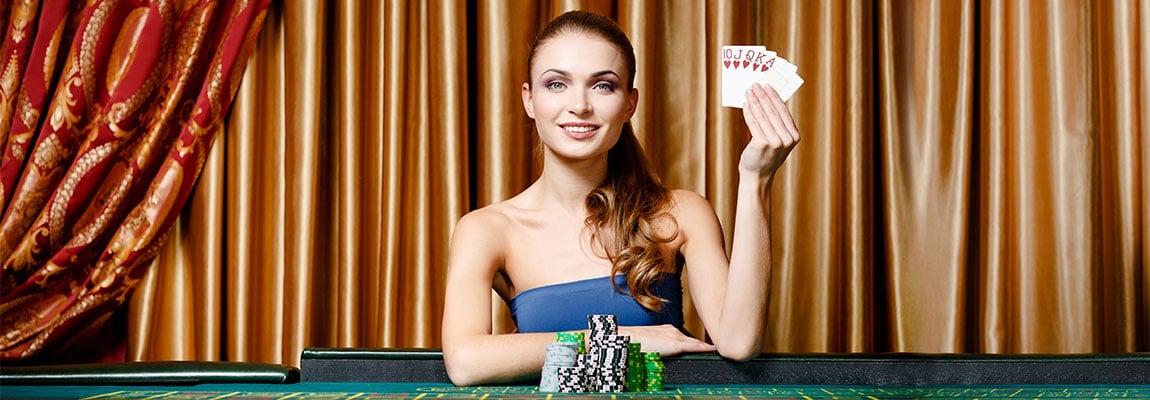 Lucky Days live casino section and available games.