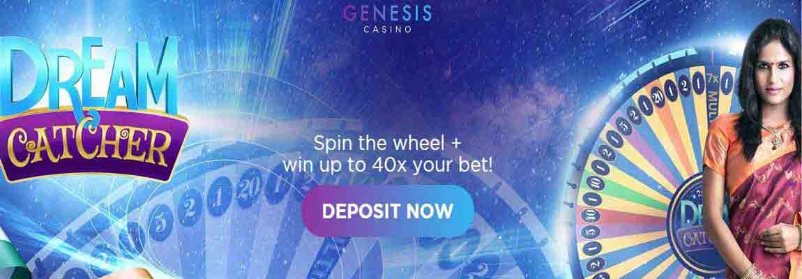 Genesis casino deposits