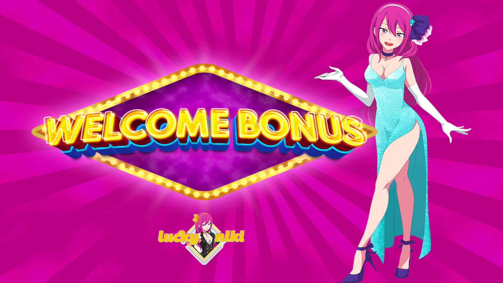 luckyniki welcome bonus